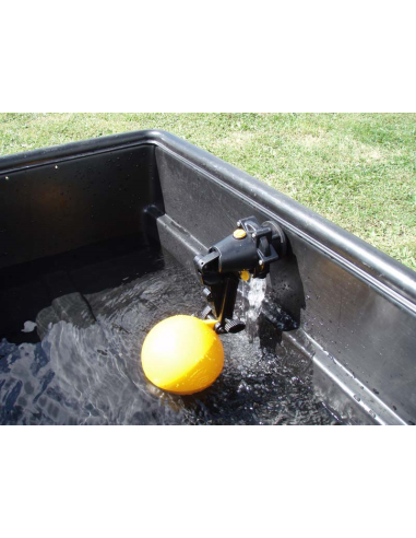 Bebedero Automático De Acero Inoxidable Con Tapón De Drenaje Y Válvula