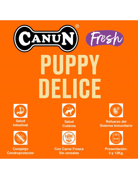 Canun Fresh Dog Puppy Delice