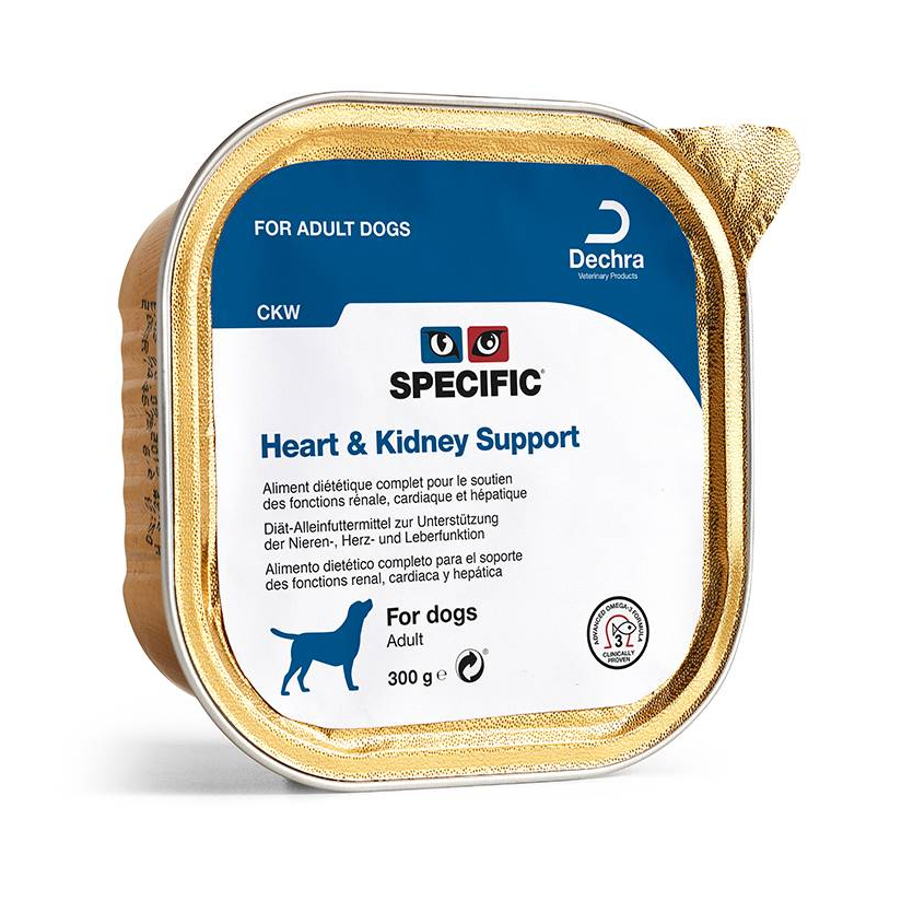 Soporte Specific para perros, para corazón, hígado y riñón, 300 gr.